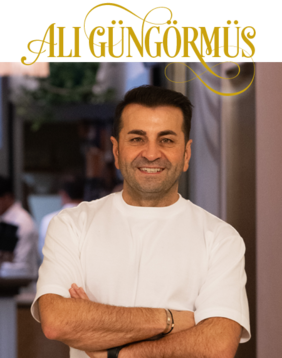 Portrait von Kulinarium Gastkoch Ali Güngörmüs im Donisl